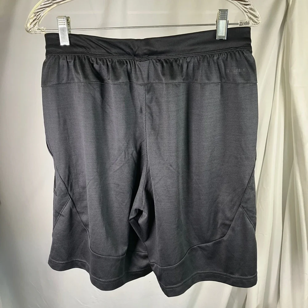 Adidas M Axis KNT 3.0‎ Training Shorts Mens Medium Carbon Black Gym New Active